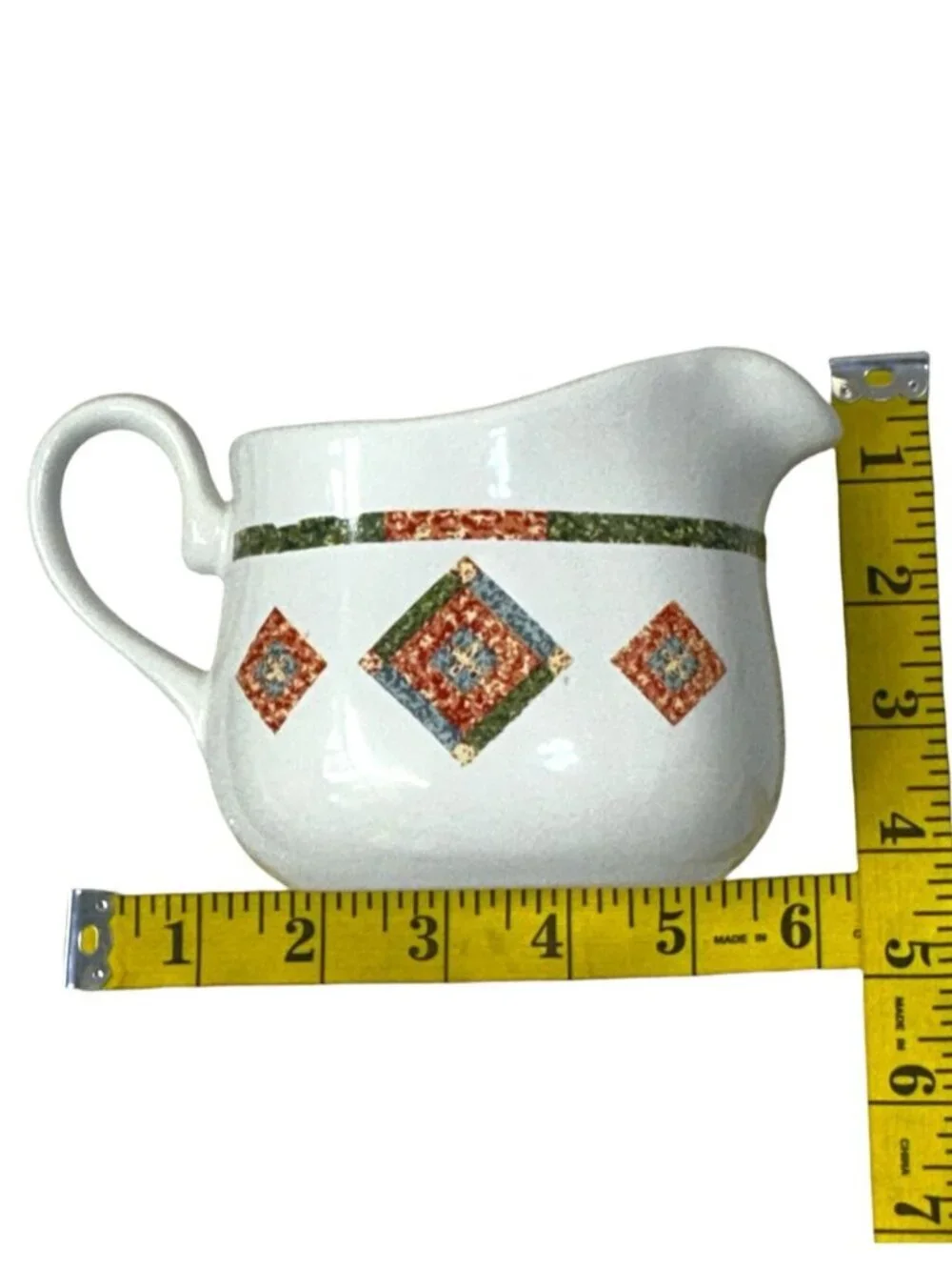 Corning Corelle Sand Art Gravy Boat Underplate Vintage Southwest Pattern